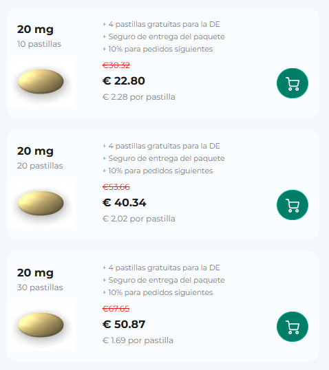 vidalista 20 es